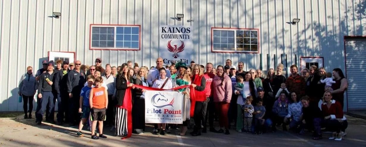 Kainos Community Crossfit team posing
